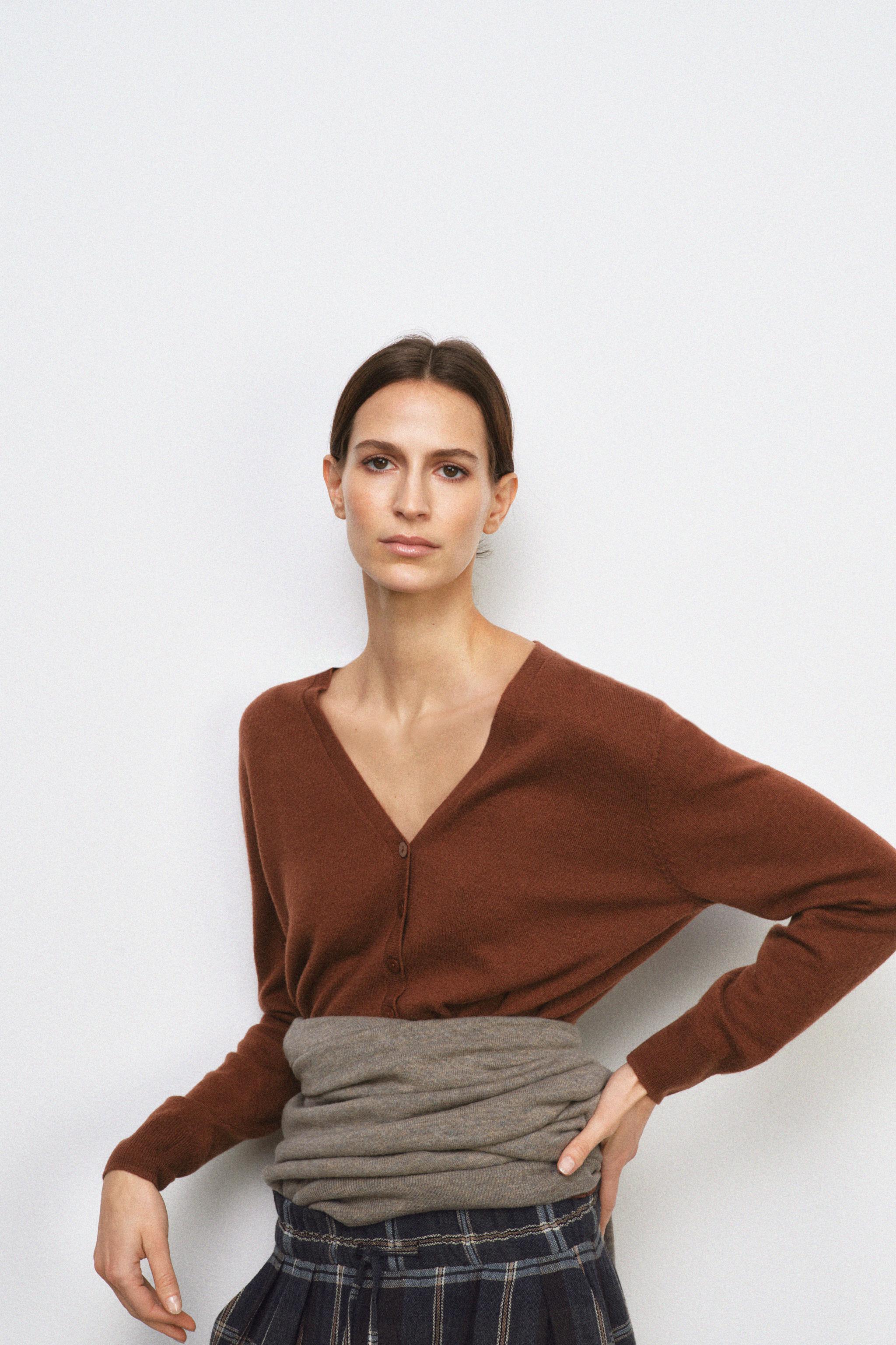 VESTE 100% LAINE EXTRA-DOUCE